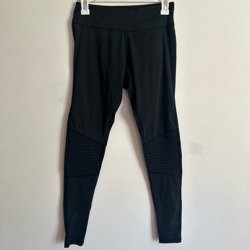 Mint Lilac Black Leggings